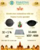 Combo: 12.5" Dosa tawa + Chopping Board + 11" skillet